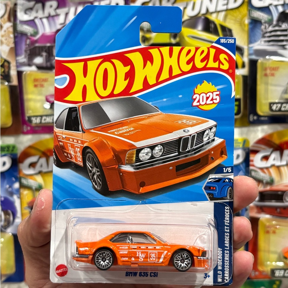 Hot wheels BMW 635 diecast car